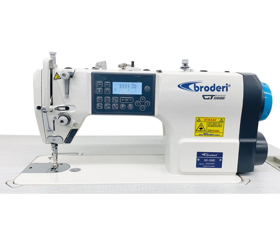 Broderi BD-288E2 Tam Otomatik Düz Dikiş Makinası