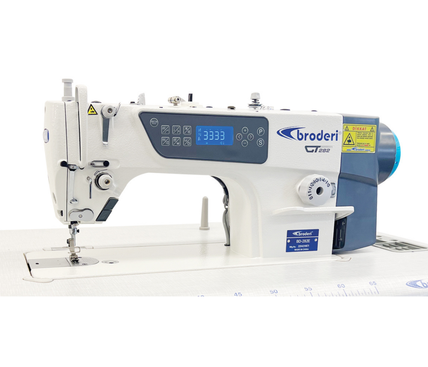 Broderi BD-282E Tam Otomatik Düz Dikiş Makinası