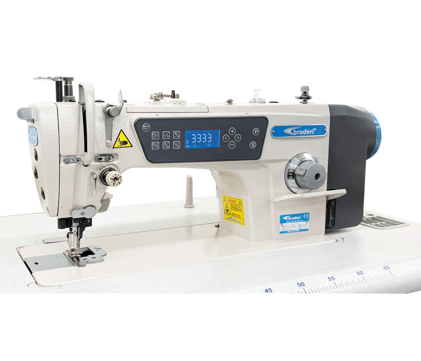Broderi BD-7770E Otomatik Bıçaklı Düz Dikiş Makinesi
