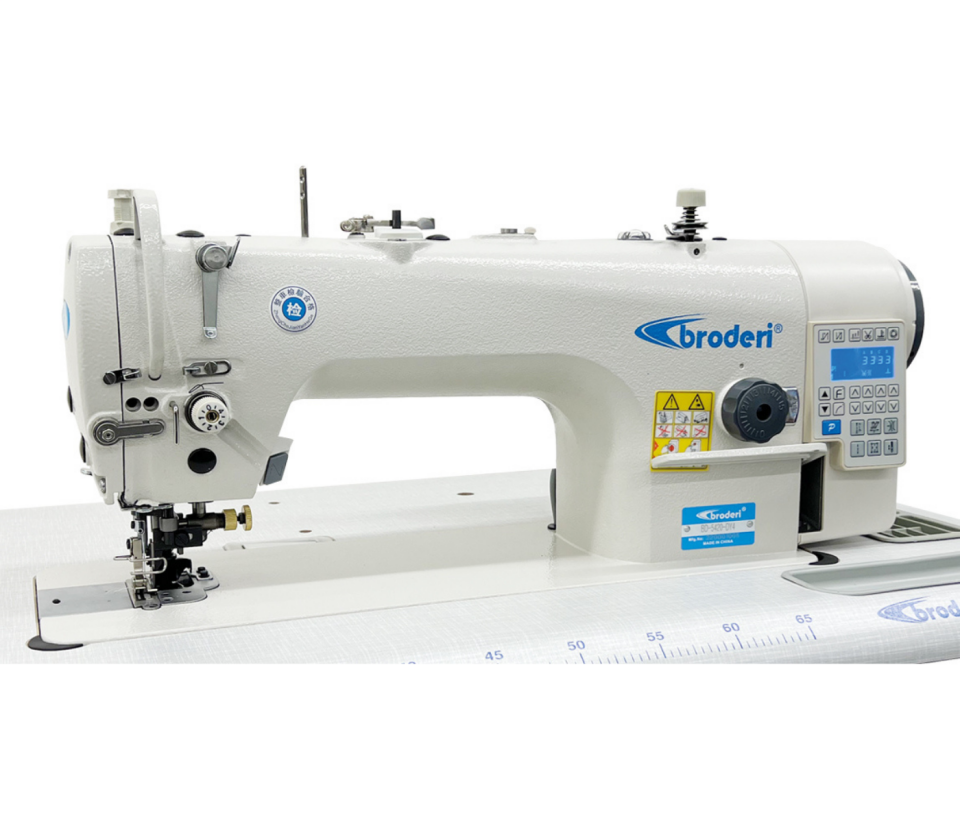 Broderi BD-5420-D4 İğne Transportlu Otomatik Bıçaklı Düz Dikiş Makinesi