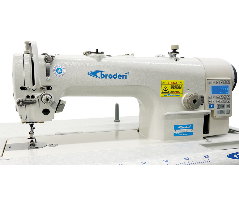 Broderi BD-9985-D4 İğne Transportlu Tam Otomatik Düz Dikiş Makinası
