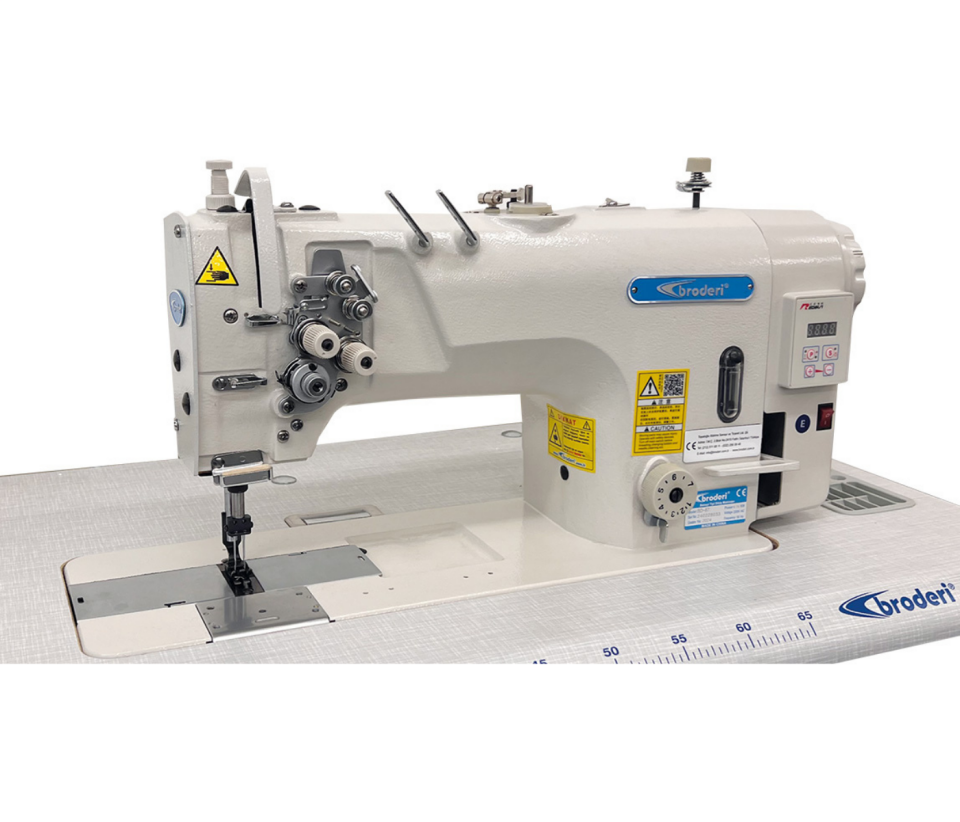 Broderi BD-8720 Büyük Mekik İptalsiz Çift İğne Makinesi