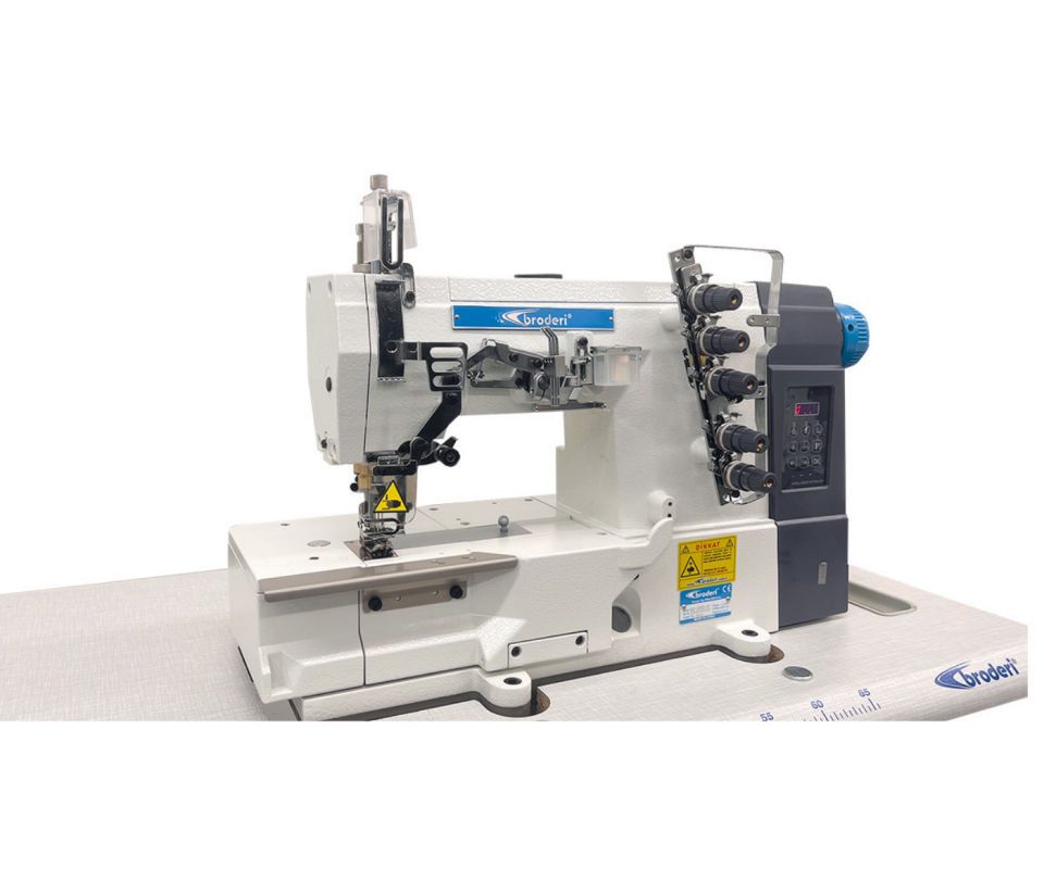Broderi BD-500D-01 Etek Reçme Makinası