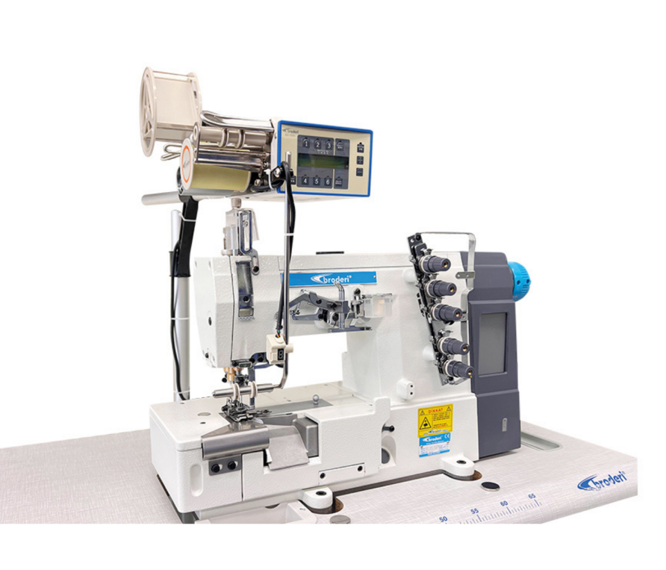 Broderi BD-562D-05CB/SC Sağdan Bıçaklı Elektronik 6 Programlı Hafızalı Lastik Vericili Reçme Makinası