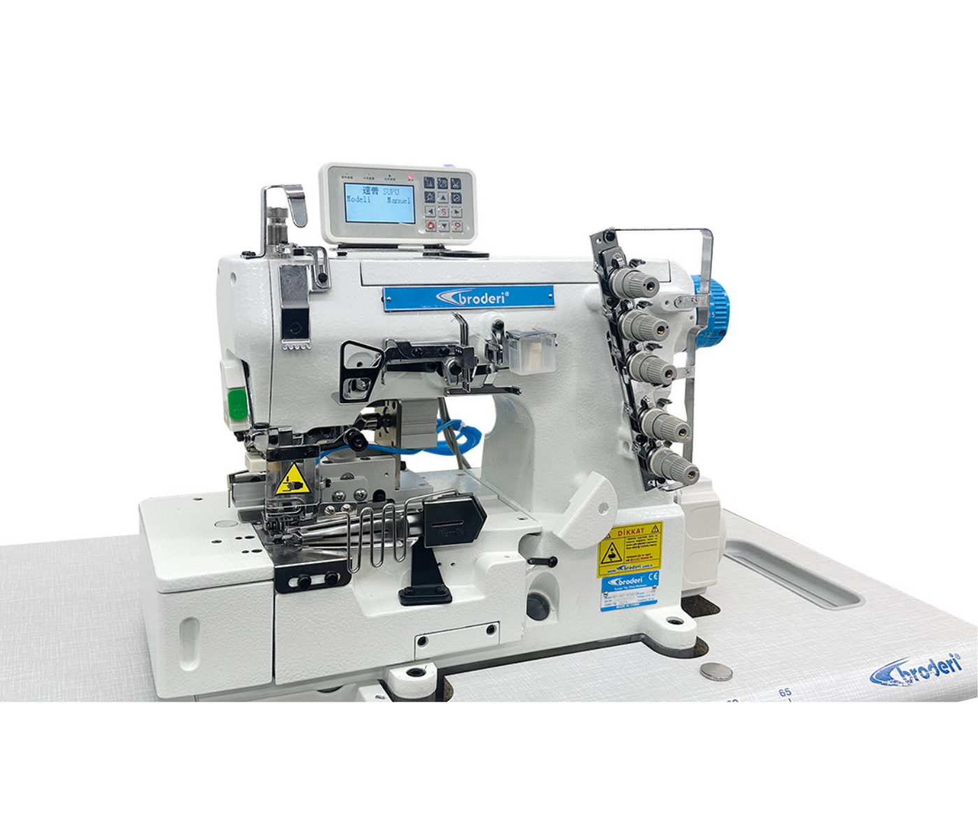 Broderi BD-562-02BB/G Elektronik Giyotinli Bant Reçme Makinası (Sensörlü)