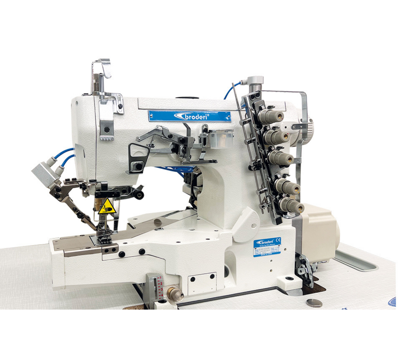 Broderi BD-664-01CB/PUT/RPG Direct Drive Merdaneli Burunlu Reçme Makinası