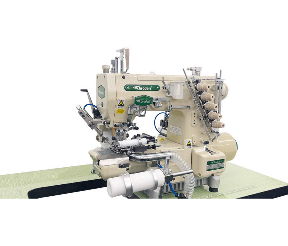 Broderi BD-787-R600-CB356/AST Otomatik Tüp Lastik Reçme Makinası