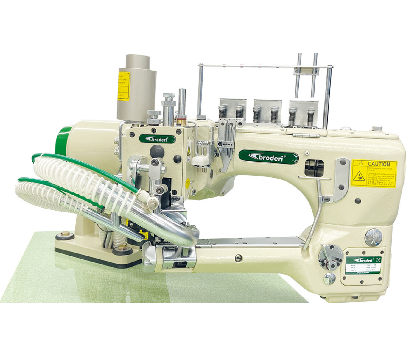 Broderi BD-740-01/02-ETK Tam Otomatik Giyotinli Lok Makinası