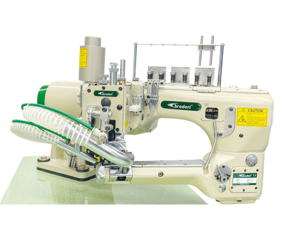 Broderi BD-740-01/02-ETK Tam Otomatik Giyotinli Lok Makinası