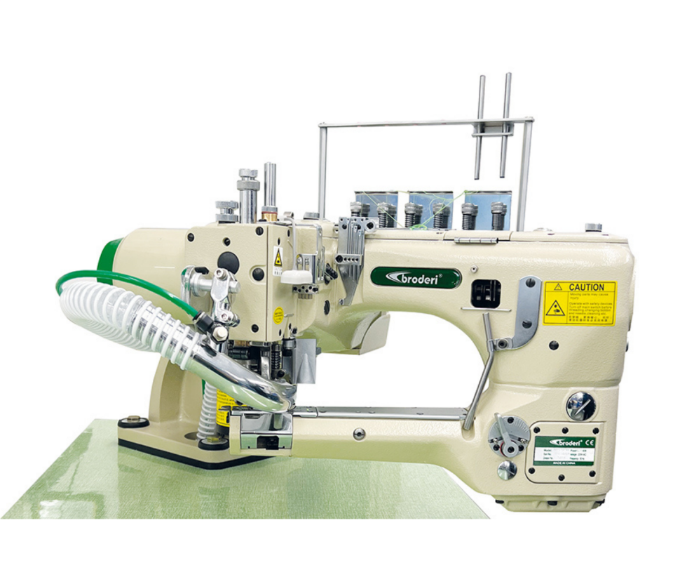 Broderi BD-740-01/02 Yarı Otomatik Lok Makinası