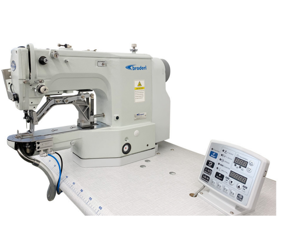 Broderi BD-430D-01/L ELEKTRONİK LOK UCU PUNTERİZ MAKİNASI