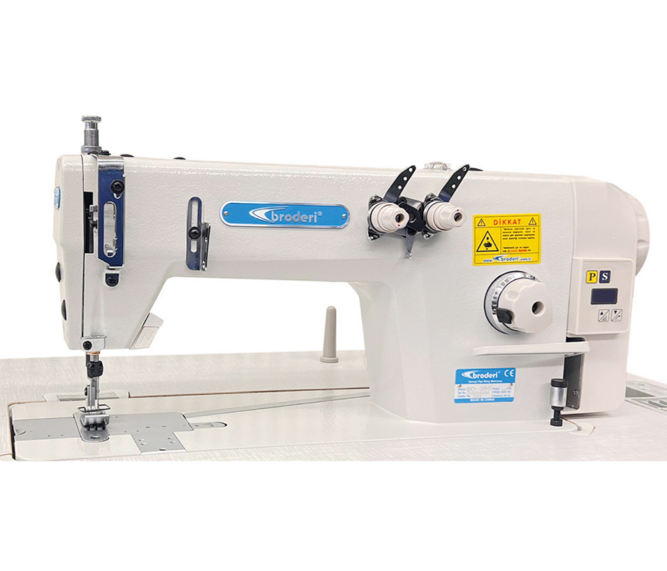 Broderi BD-380 Direct Drive 2 İğne Zincir Dikiş Makinesi