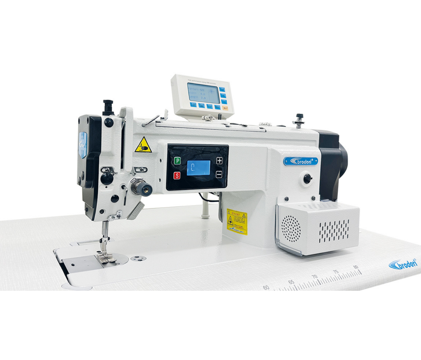 Broderi BD-5530-D4 Çift Step Motorlu Piko Zigzag Makinası