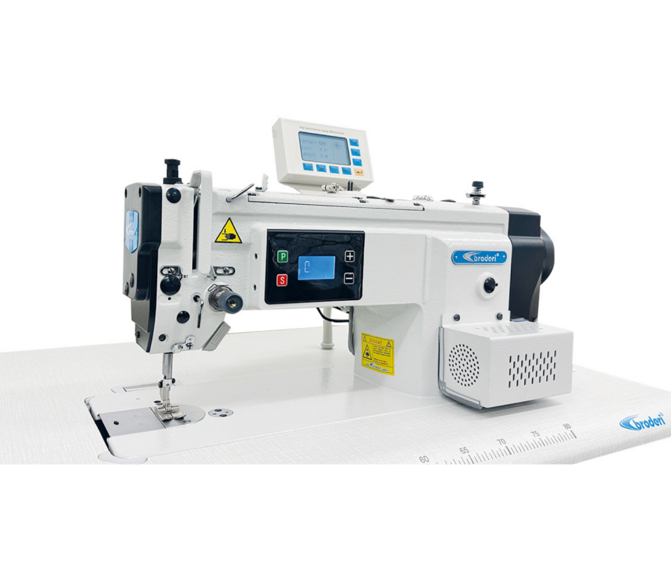 Broderi BD-5530-D4 Çift Step Motorlu Piko Zigzag Makinası