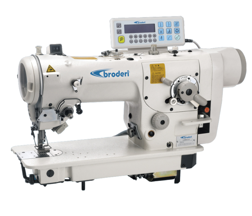 Broderi BD-2284-D7/P Yüksek Devirli Full Otomatik Atlar Ve Diker Zigzag Makinası