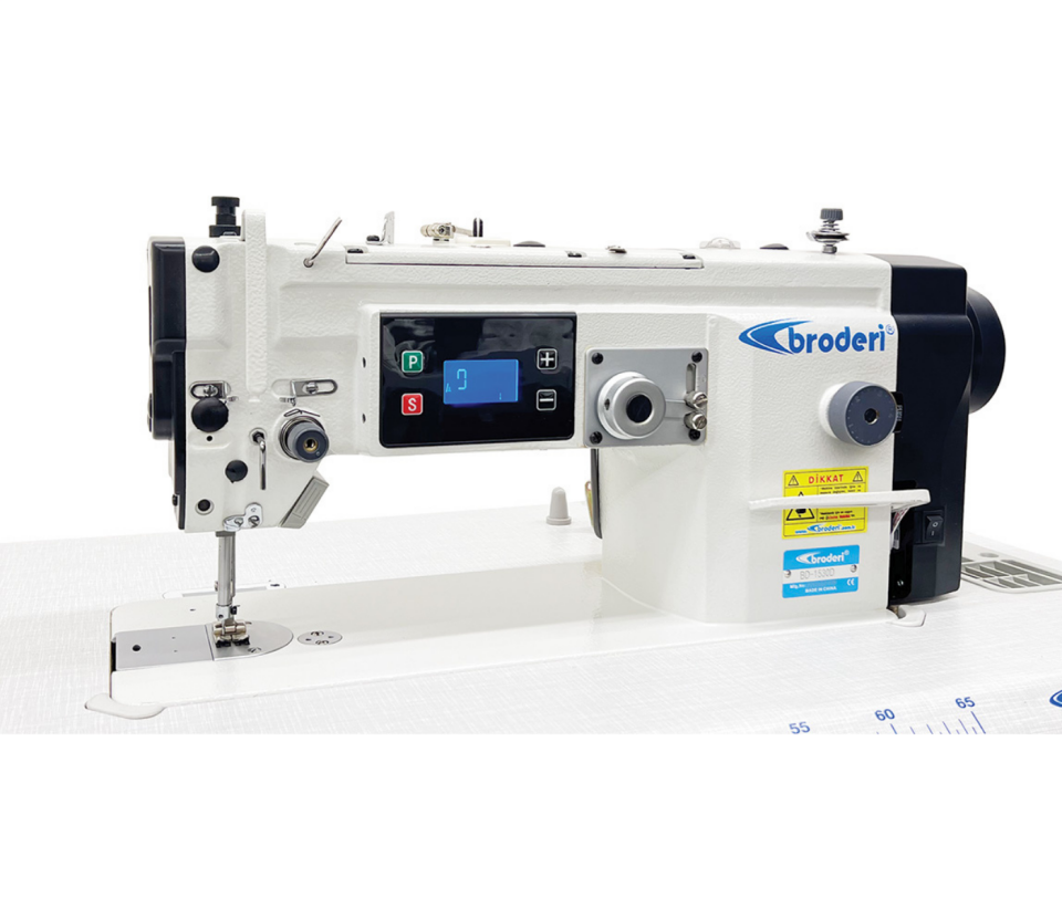 Broderi BD-1530D Büyük Mekik Otomatik Yağlamalı Atlar Zig Zag Makinası