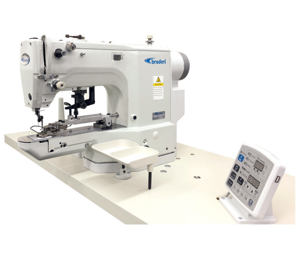 Broderi BD-438D Kilit Dikiş Düğme Makinası