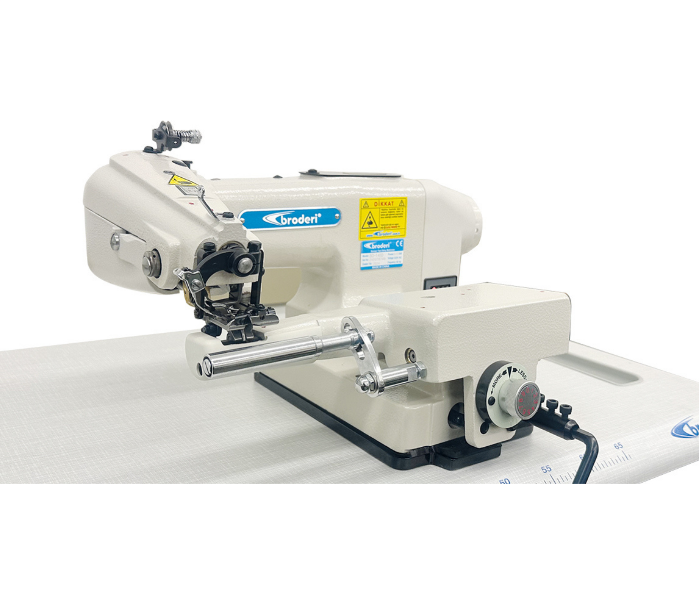 Broderi BD-140 Silindir Yatak Etek Baskı Makinası