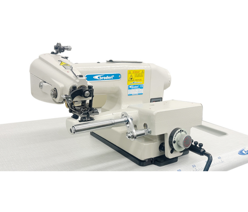 Broderi BD-140 Silindir Yatak Etek Baskı Makinası