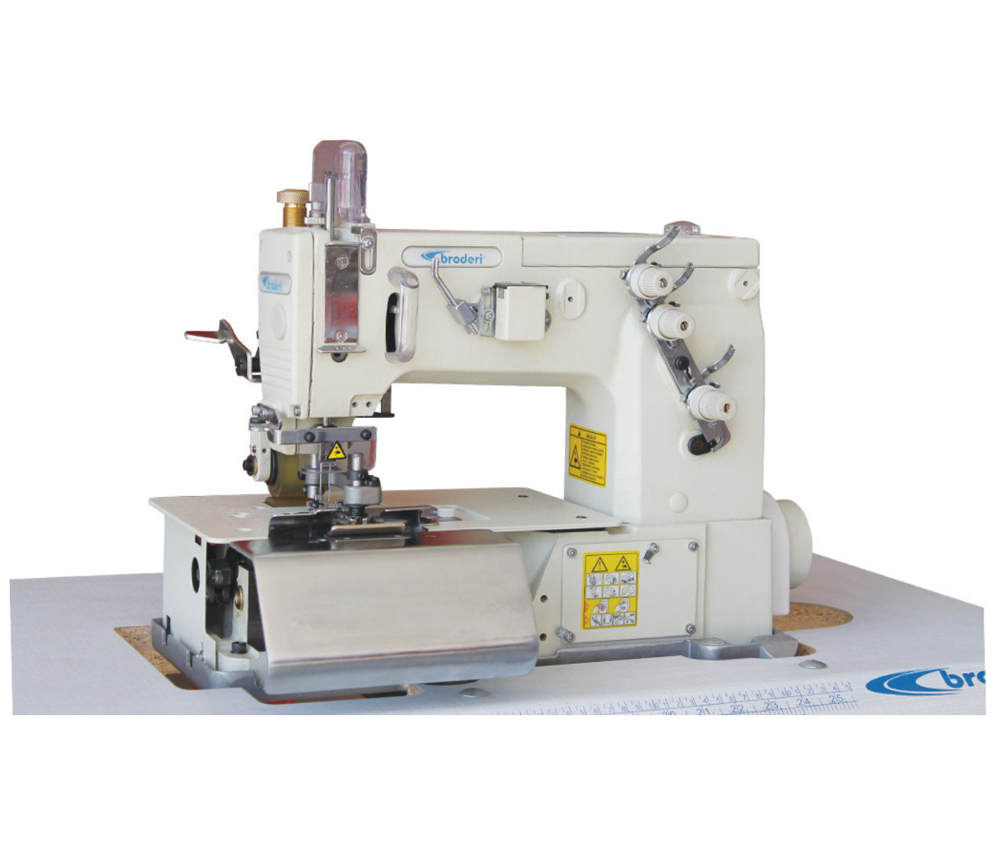 Broderi BD-2000CP-D Merdaneli Bıçaklı Köprü Makinası