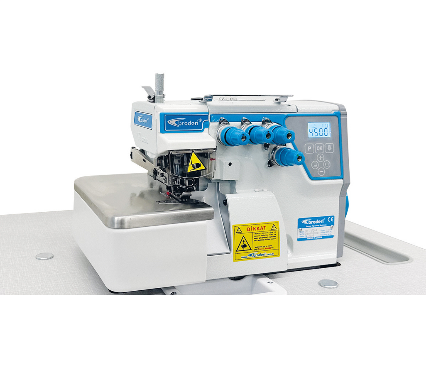 Broderi BD-747D Direct Drive Overlok Makinaları