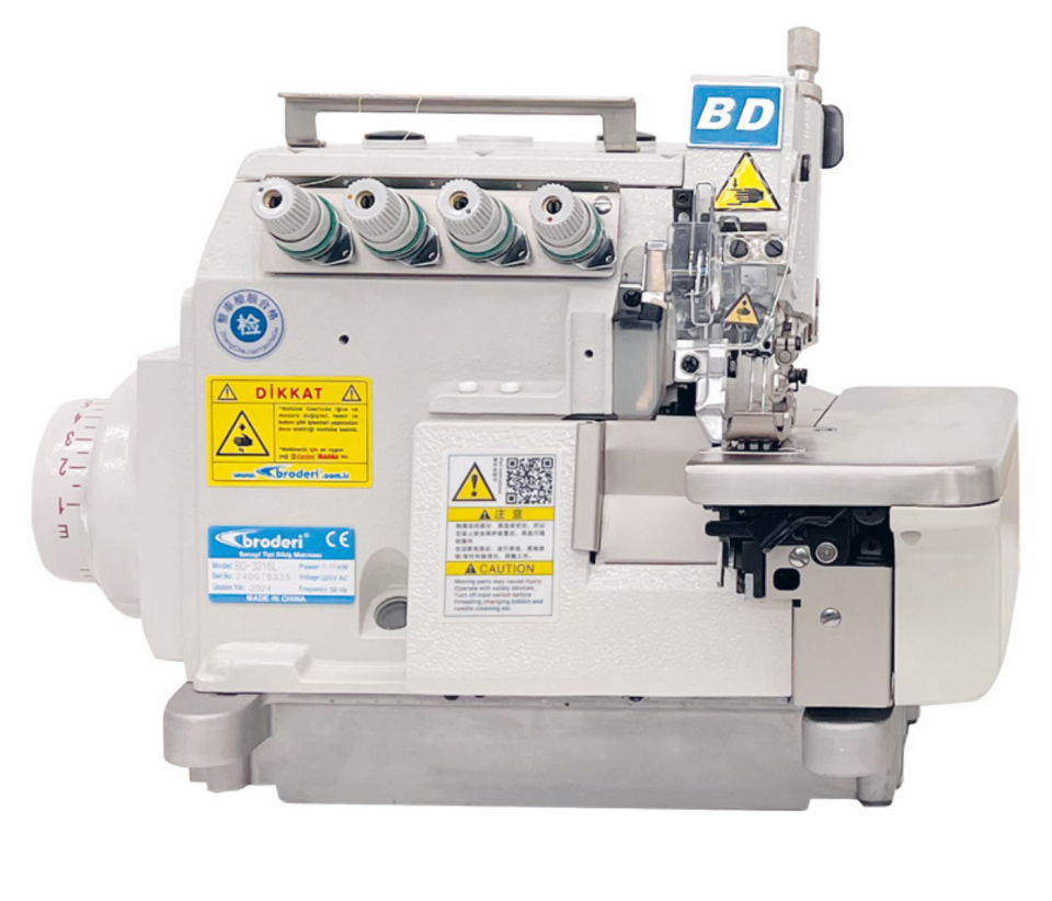 Broderi BD-5214L DIRECT DRIVE 4 İplik Sol Kafa Overlok Makinası