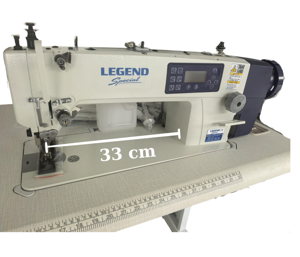 Legend 6335 Ara Gövde 33 cm Çift Papuç Otomatik Deri Döşeme Dikiş Makinası
