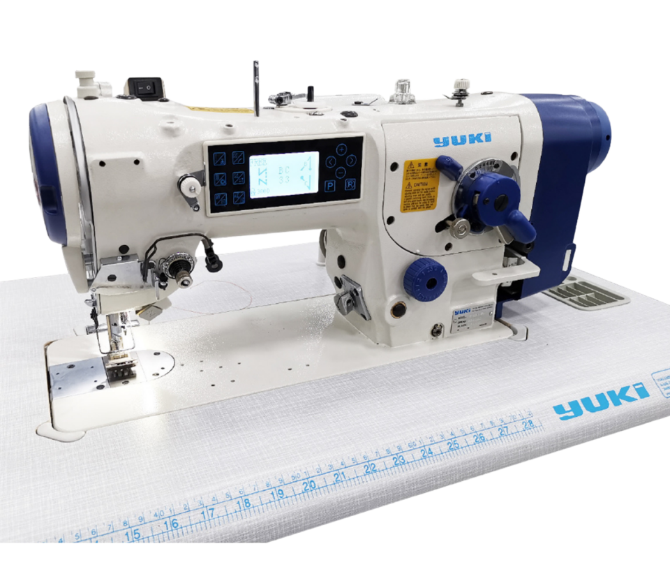 Yuki YK-2684-D-7/P Zikzak Mak. Atlar ve Diker İplik Kes.