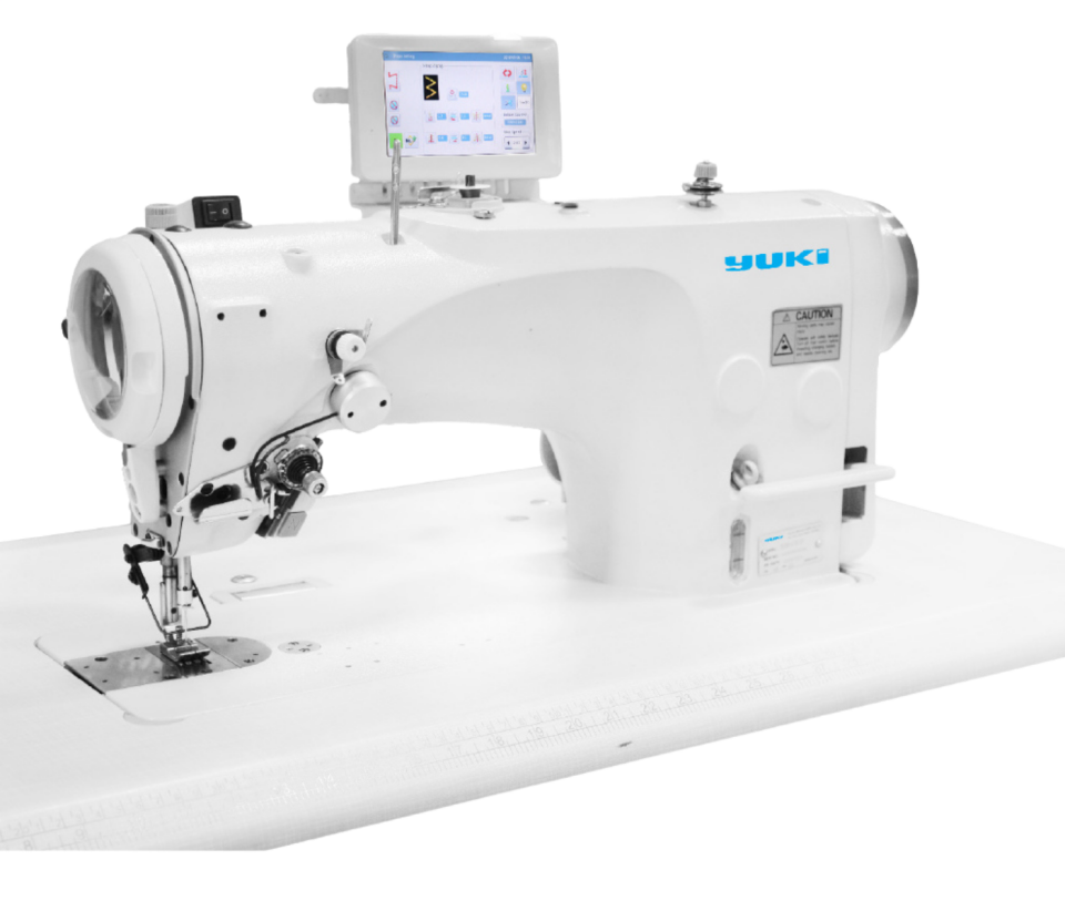 Yuki YK-2290A-SR-7/P Zikzak Makinesi Atlar ve Diker İplik Kesicili Piko