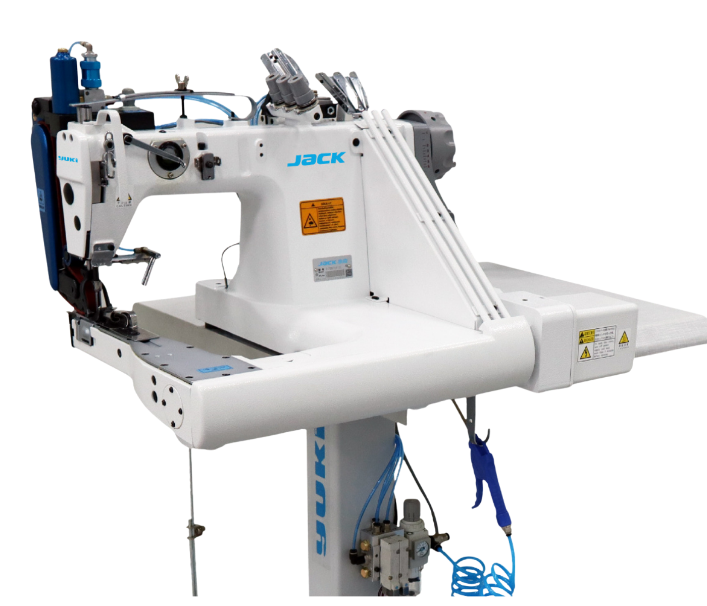 Jack JK-T9280D-53Q/KSH-3 3 İğne Zincir D. Kollu Mak. (3,2mm) Kot Palet Merdane Ç.