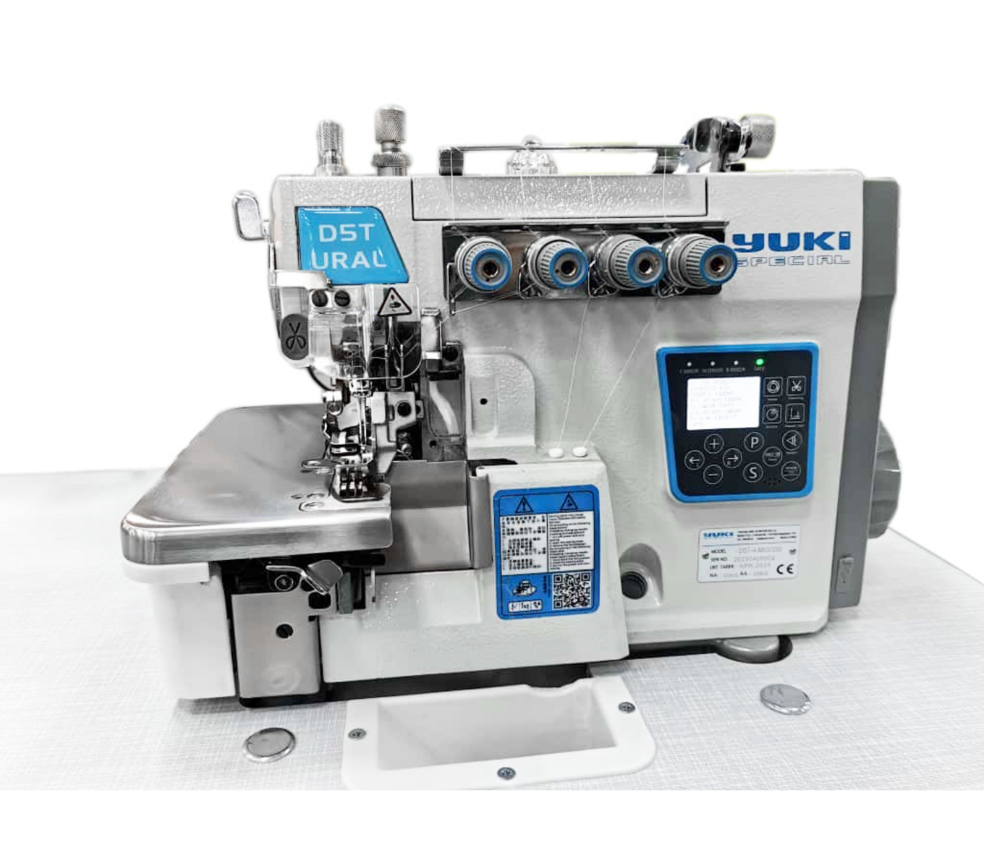Yuki D5T-4-M03/333 4 İplik Kes. Overlok Mak. Ayak Transp.