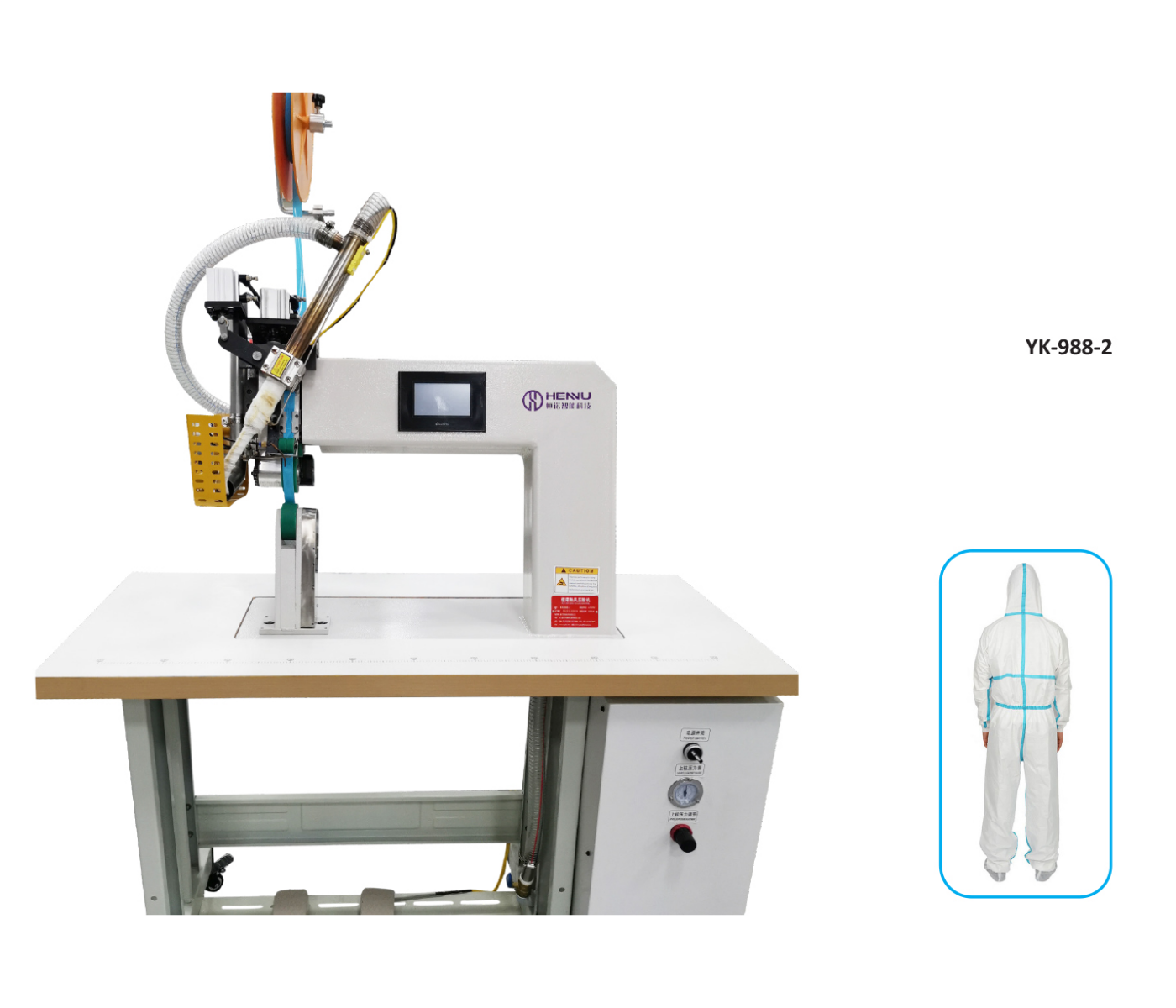Yuki YK-988-2 Sıcak Bant Yapıştırma Makinası Dikişsiz