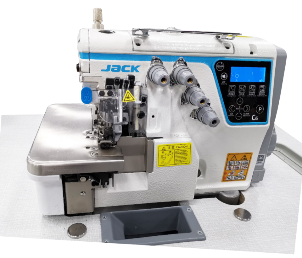 Jack C6-4-M03/333/X 4 İplik Kes. Overlok Mak.