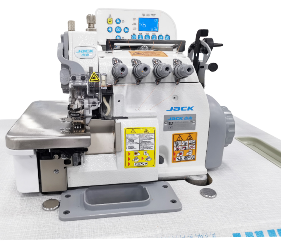 Jack JK-798TE-4-514-M03/333 4 İplik Akıllı Overlok Makinesi Transportlu