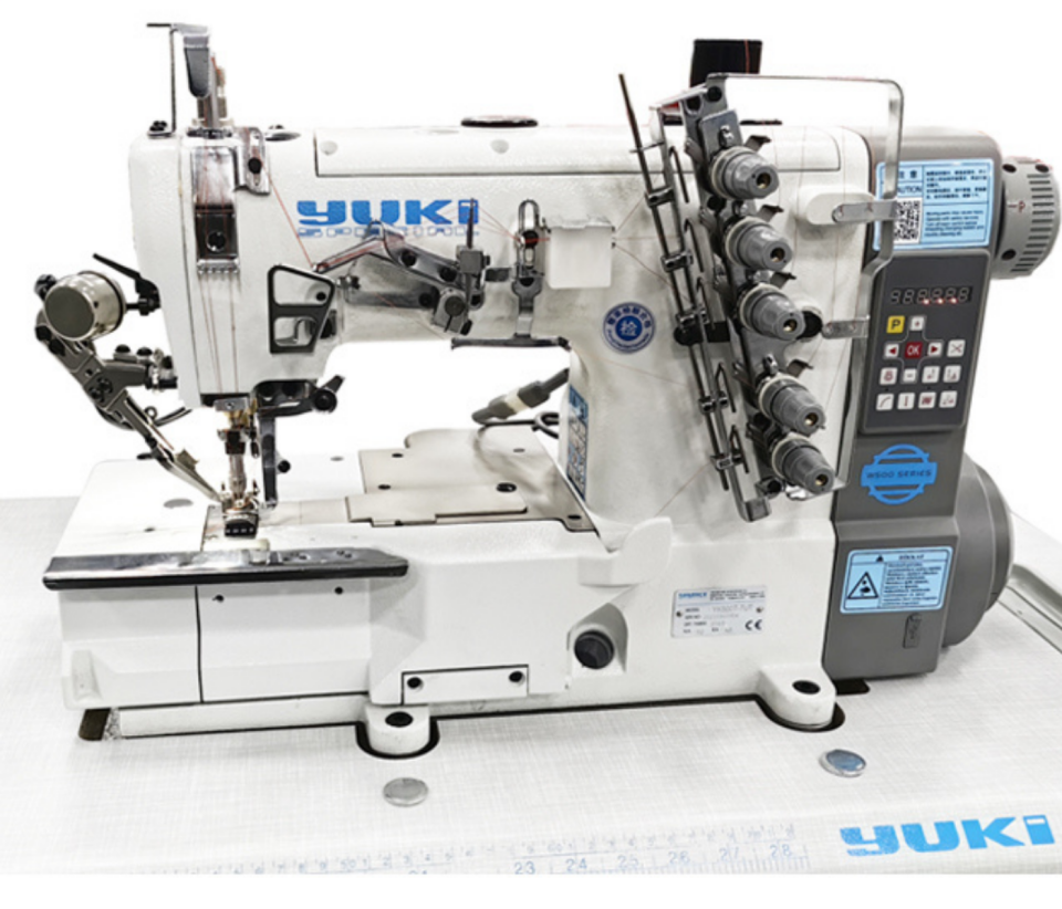 Yuki YK-562D-01/UT Etek Reçme Mak. İplik Kes. Elektrikli