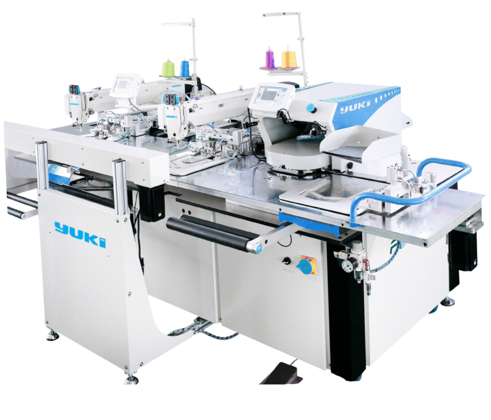 Yuki YK-220MT Arka Cep Takma Otomatı Full Otomatik Çift Kafa Çift Renk