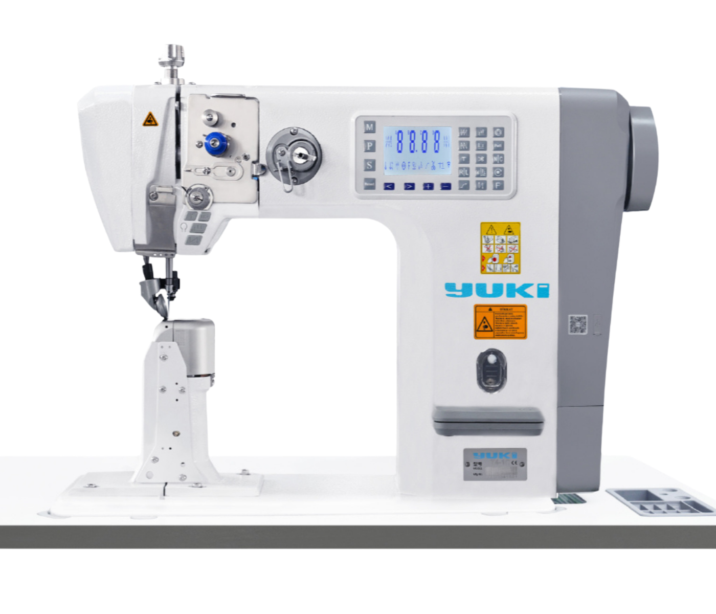 Yuki YK-T4-1C Saya Sütunlu İplik Kesmeli Tek İğne Dikiş Makinası