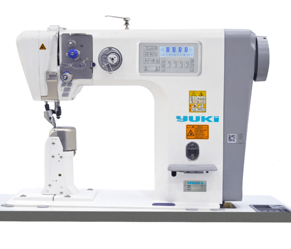 Yuki YK-T3-1C Saya Sütunlu İplik Kesmeli Tek İğne Dikiş Makinası
