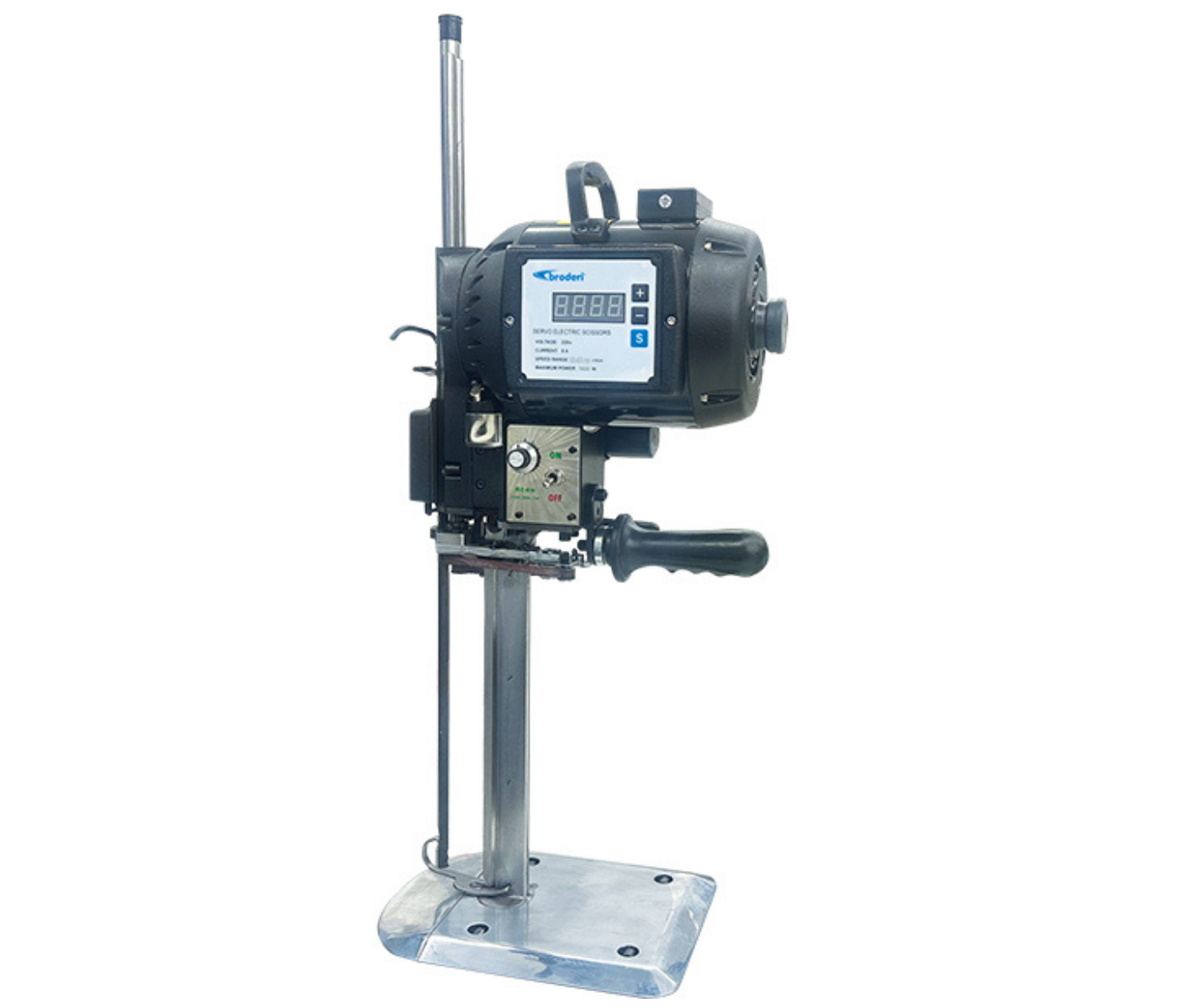 Broderi BD-988 (1600W) 8'' - 10'' - 12'' Hız Ayarlı Kesim Motoru (4000 Devir)