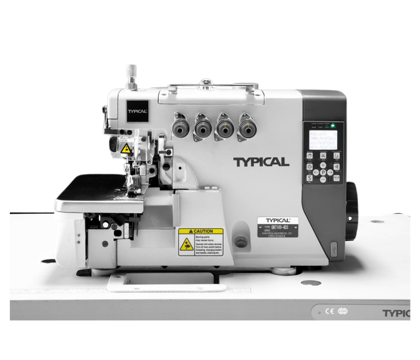TYPICAL GN 7100 Otomatik 4 İplik Overlok Makinası