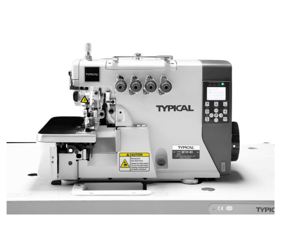 TYPICAL GN 7100 Otomatik 4 İplik Overlok Makinası